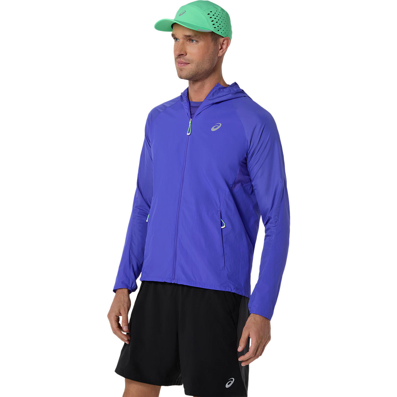 Imagen 2 del producto Chaqueta ASICS Road Packable Jacket - Masculino - Morado