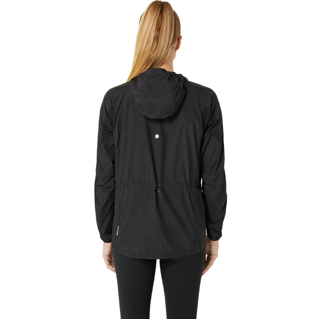 Imagen 2 del producto Chaqueta ASICS Road Packable Jacket - Femenino - Negro