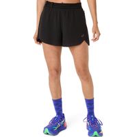 Short ASICS Metarun Split Shorts - Femenino - Negro