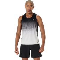 Polera ASICS Road Fade Singlet - Sin Mangas - Masculino - Negro