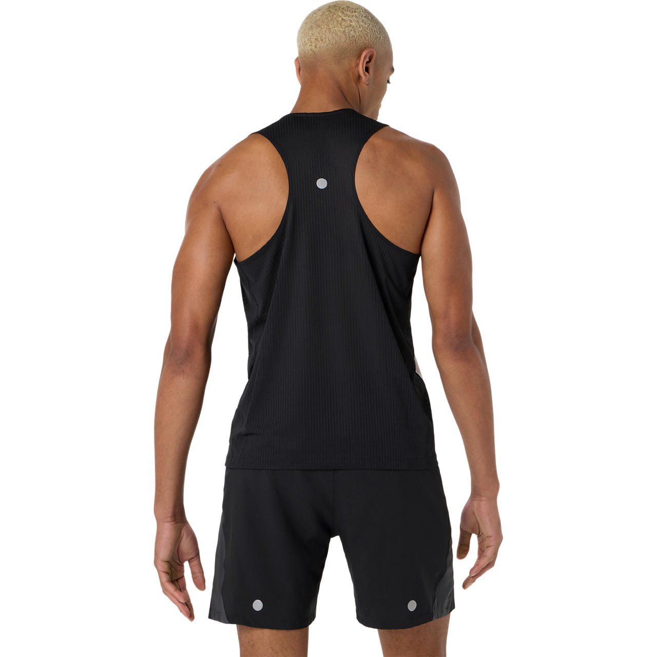 Imagen 2 del producto Polera ASICS Road Fade Singlet - Sin Mangas - Masculino - Negro