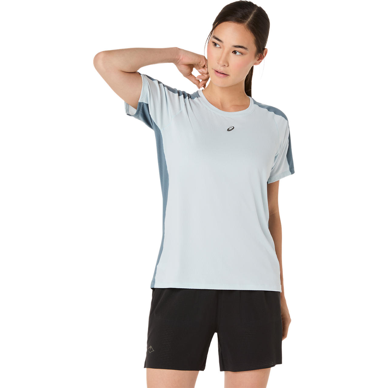 Imagen 1 del producto Polera ASICS Fujitrail Elite SS Top - Manga corta - Femenino - Celeste