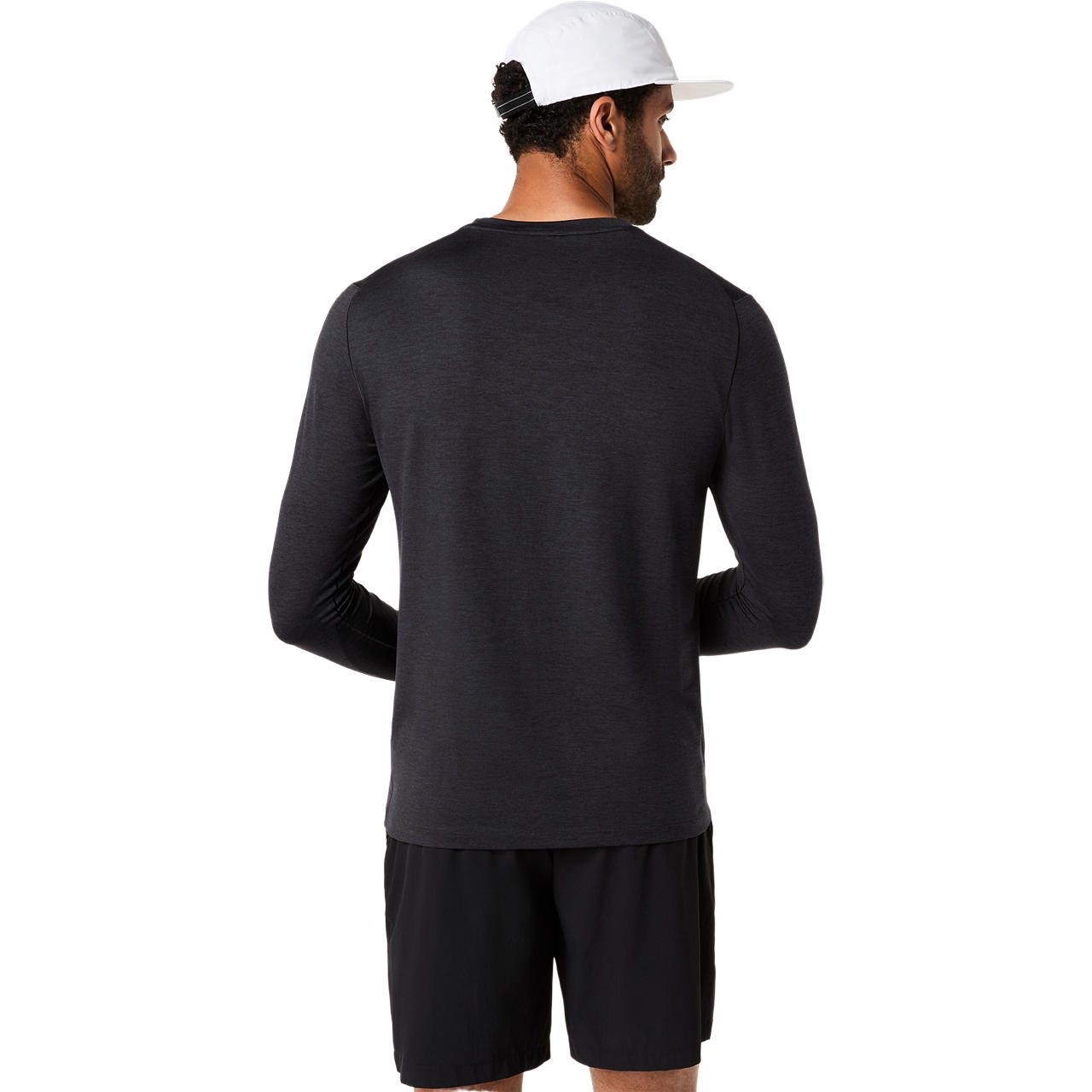 Imagen 2 del producto Polera ASICS Refined Texture Long Sleeve Top - Manga Larga - Masculino - Negro