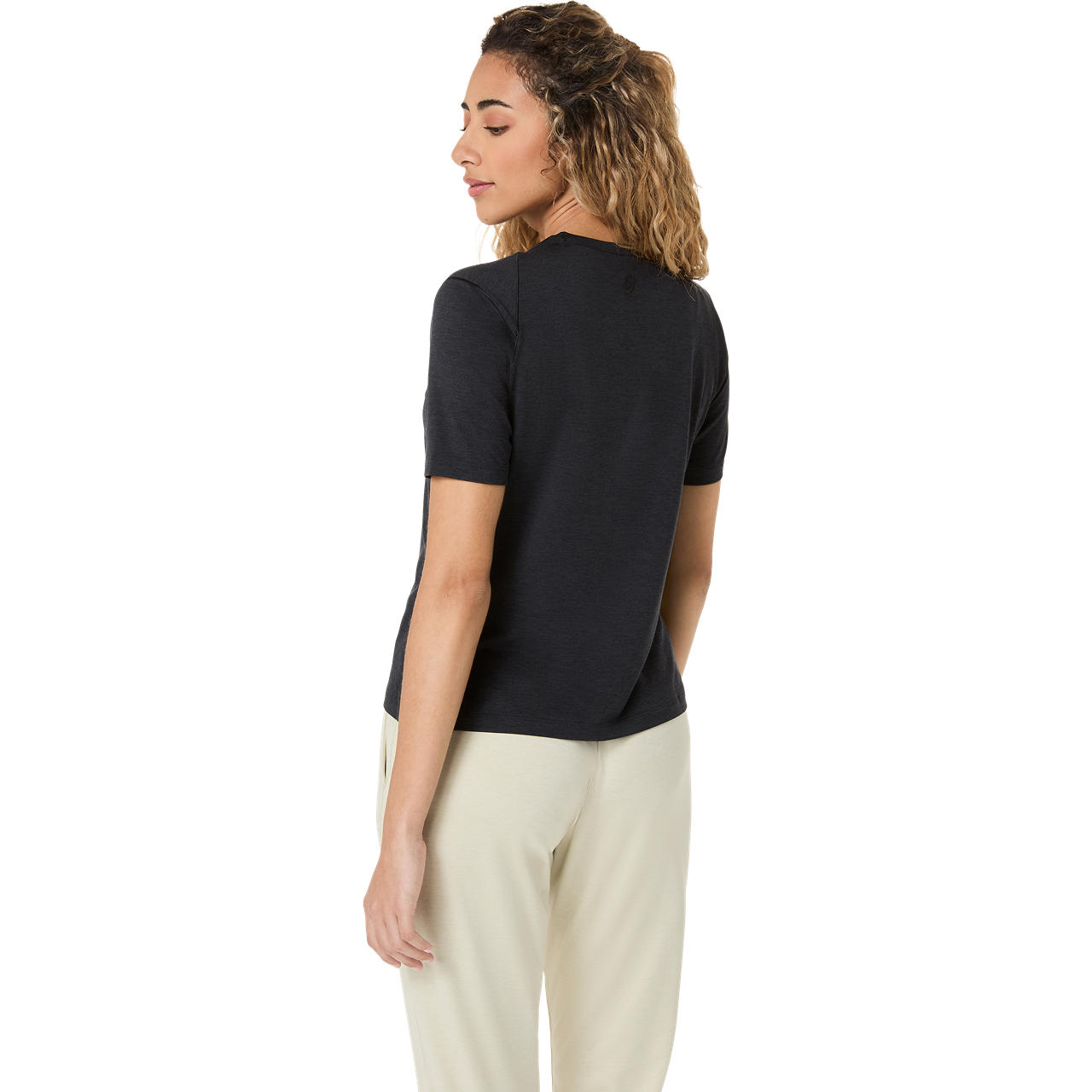 Imagen 2 del producto Polera ASICS Refined Texture Short Sleeve Top - Manga corta - Femenino - Negro