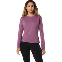 Polera ASICS Refined Texture Long Sleeve Top - Manga Larga - Femenino - Morado