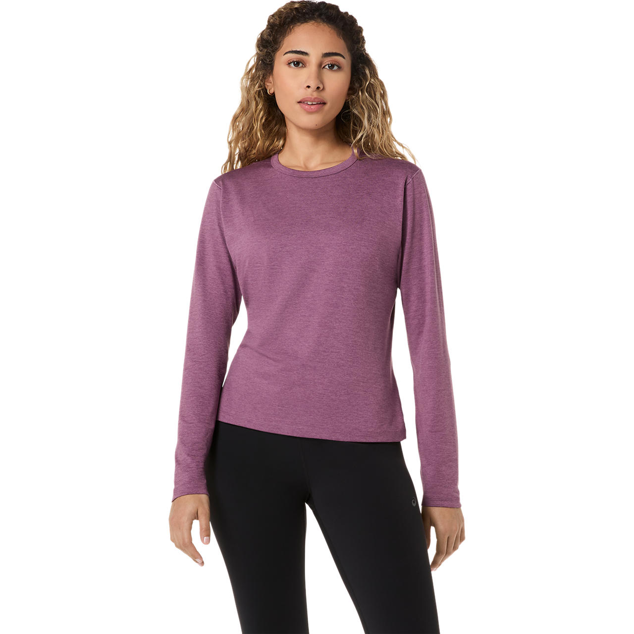 Imagen 1 del producto Polera ASICS Refined Texture Long Sleeve Top - Manga Larga - Femenino - Morado