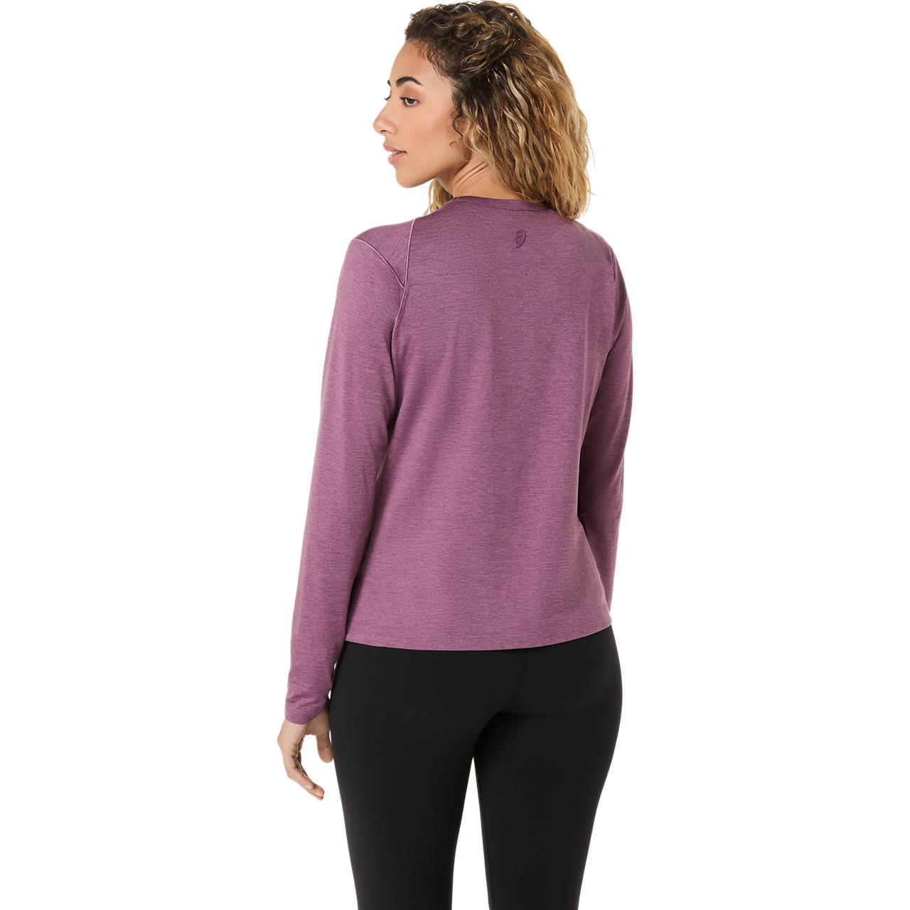 Imagen 2 del producto Polera ASICS Refined Texture Long Sleeve Top - Manga Larga - Femenino - Morado