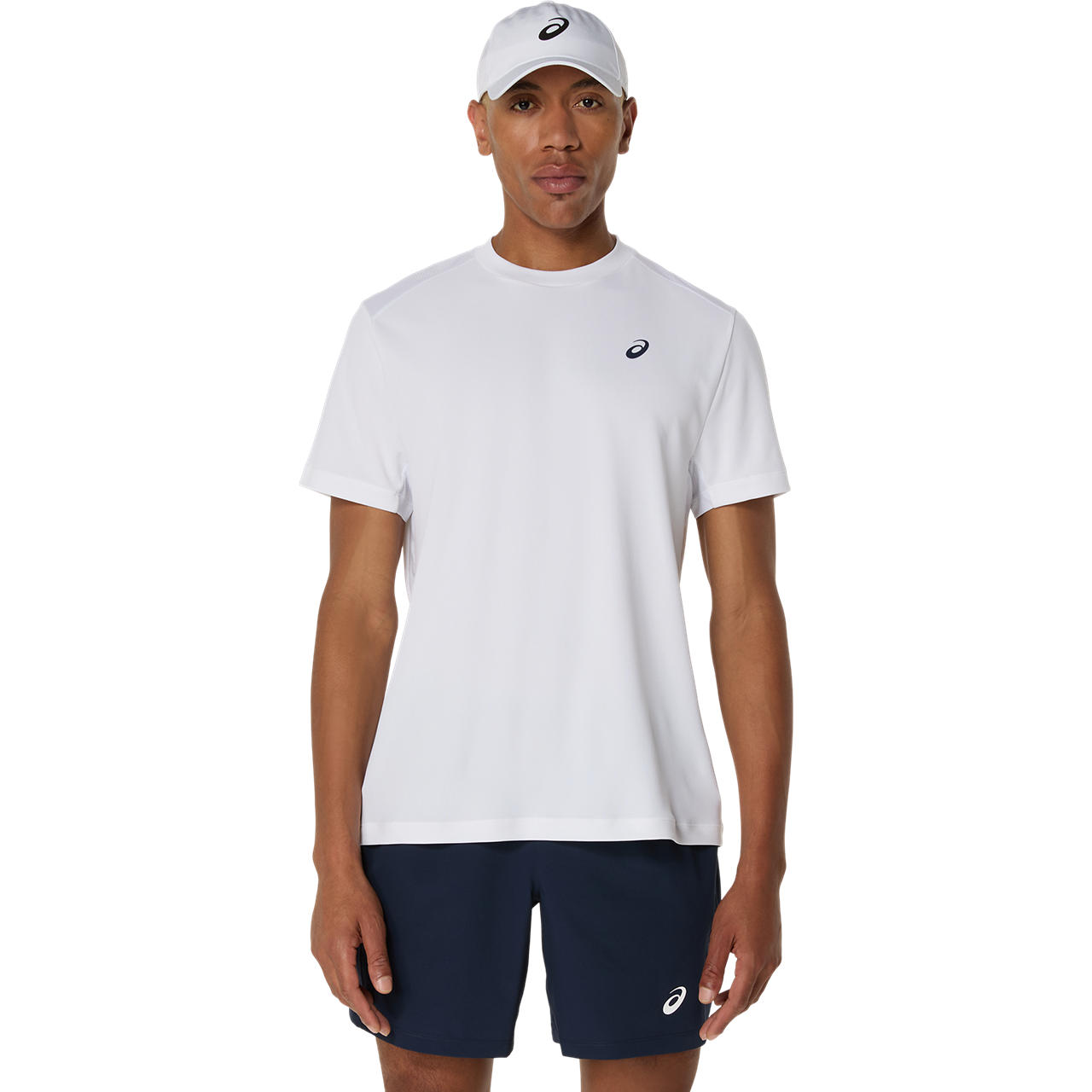 Polera ASICS Court SS Top - Manga corta - Masculino - Blanco