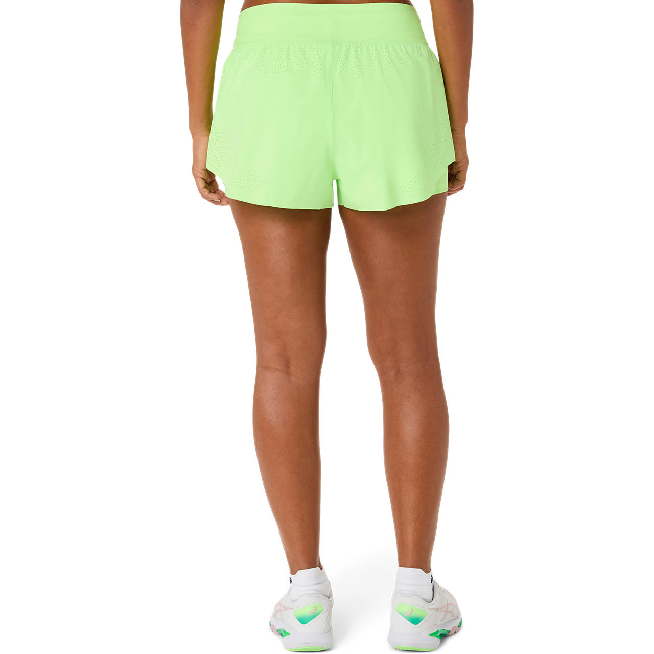 Imagen 2 del producto Short ASICS Match Laser Cut Short - Femenino - Verde