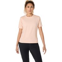 Polera ASICS Refined Texture Short Sleeve Top - Manga corta - Femenino - Rosado