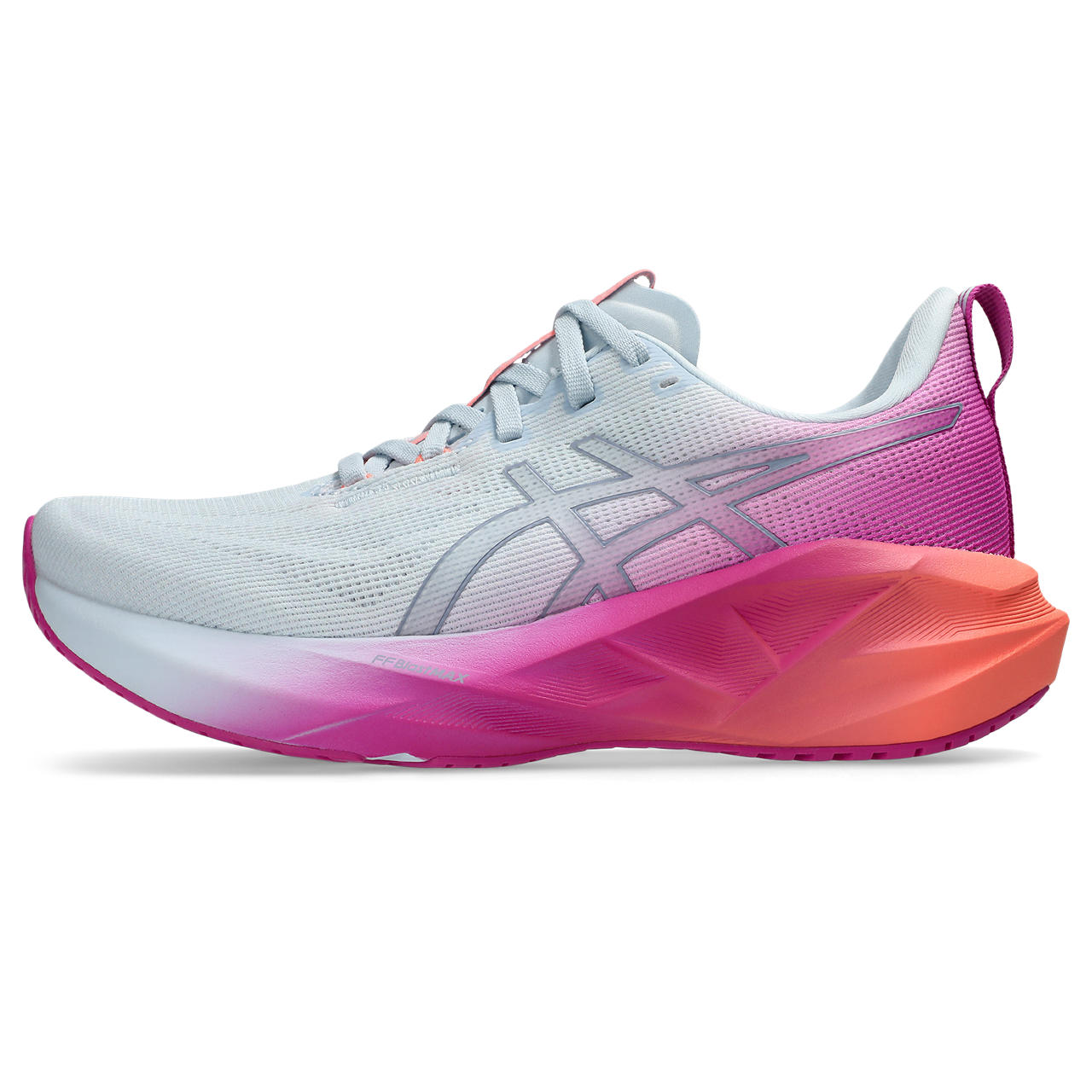 Imagen 2 del producto zapatillas ASICS Novablast 5 Sunny Sizzle - Femenino - Celeste