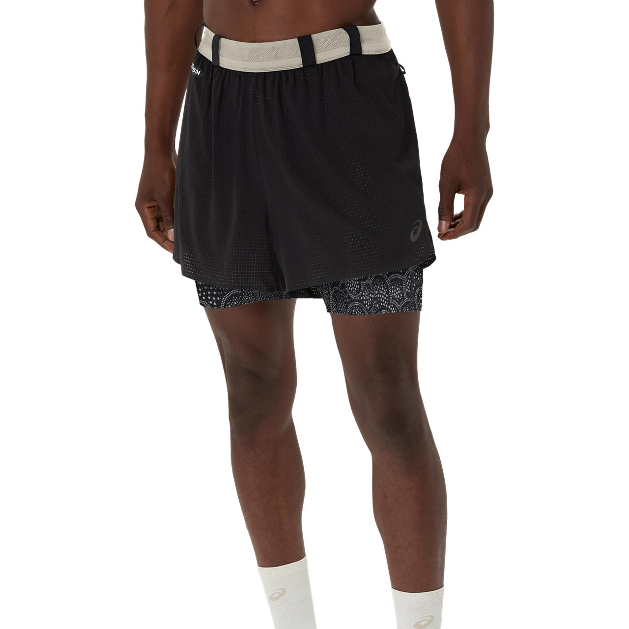 Short ASICS Limited Series Metarun 4In 2-N-1 Short - Masculino - Negro