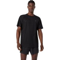 Polera ASICS Metarun SS Top - Manga corta - Masculino - Negro