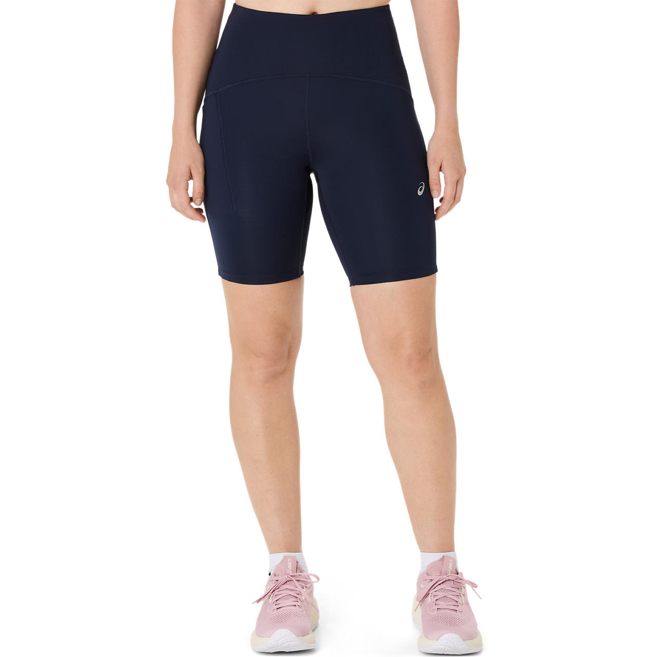 Sprinter ASICS Road High Waist 8In Sprinter - Femenino - Azul