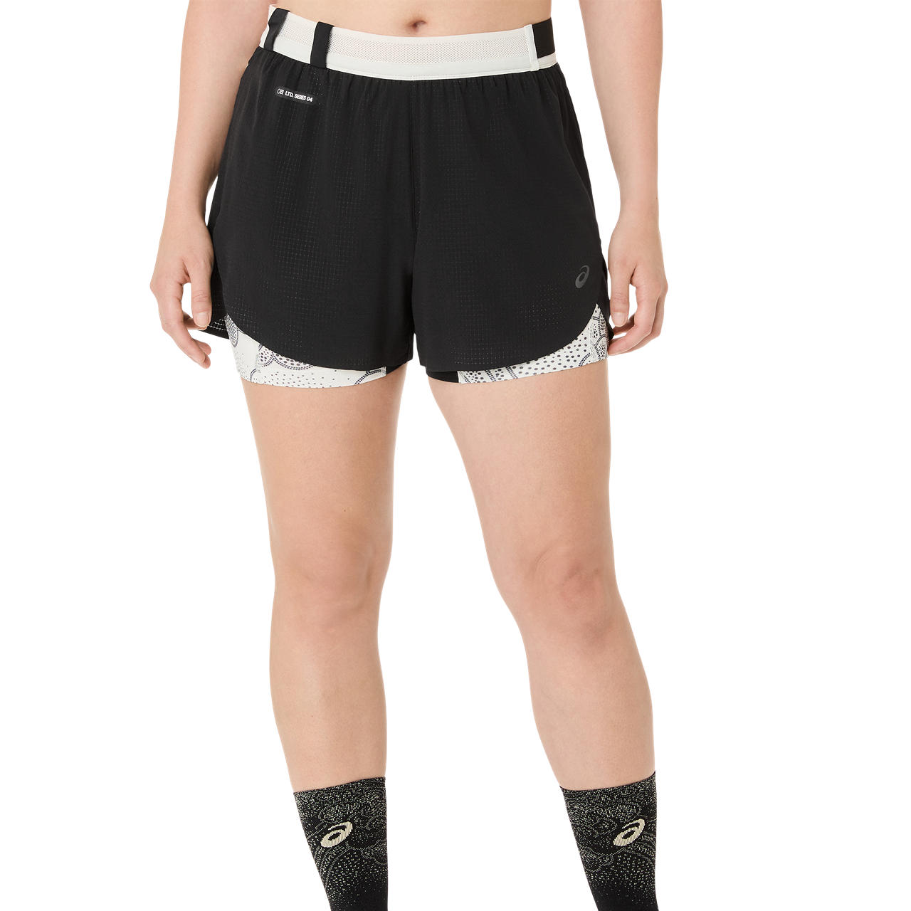 Short ASICS Limited Series Metarun Split Short - Femenino - Negro