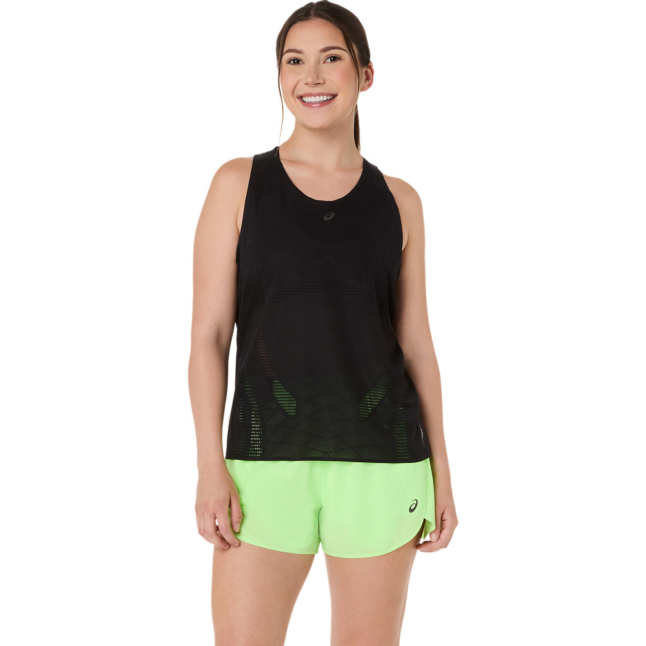 Polera ASICS Metarun Tank - Sin mangas - Femenino - Negro
