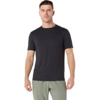 Polera ASICS Refined Texture Short Sleeve Top - Manga corta - Masculino - Negro