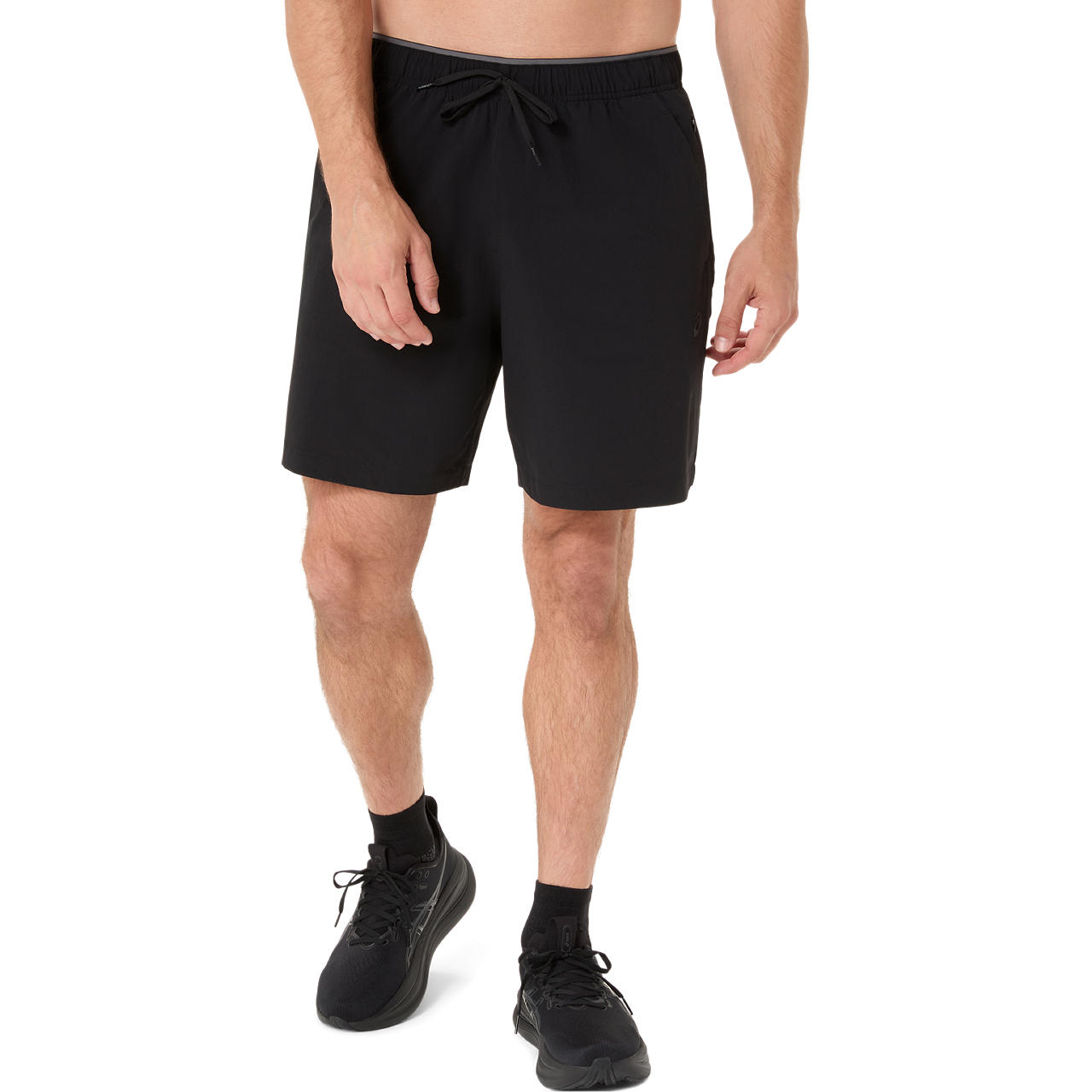 Short ASICS Comfort Core Stretch Woven 7In Short - Masculino - Negro