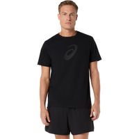 Polera ASICS Spiral Graphic Tee - Manga corta - Masculino - Negro