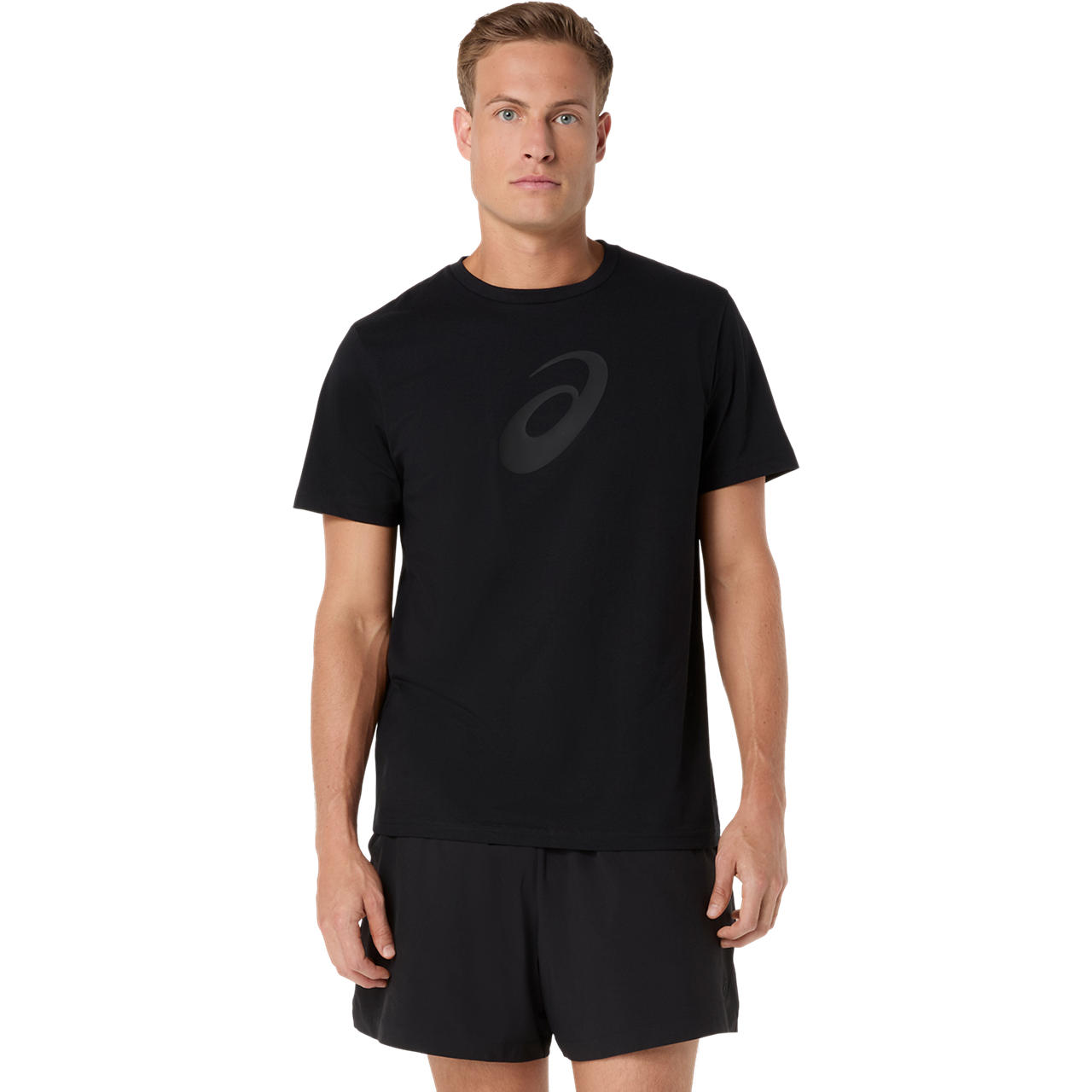 Imagen 1 del producto Polera ASICS Spiral Graphic Tee - Manga corta - Masculino - Negro