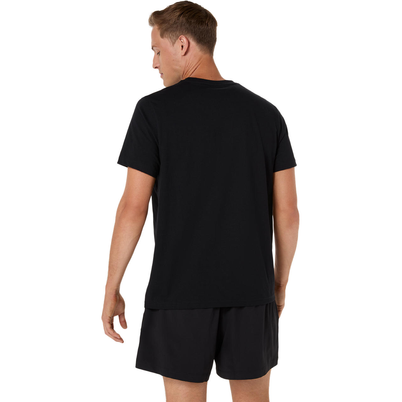 Imagen 2 del producto Polera ASICS Spiral Graphic Tee - Manga corta - Masculino - Negro