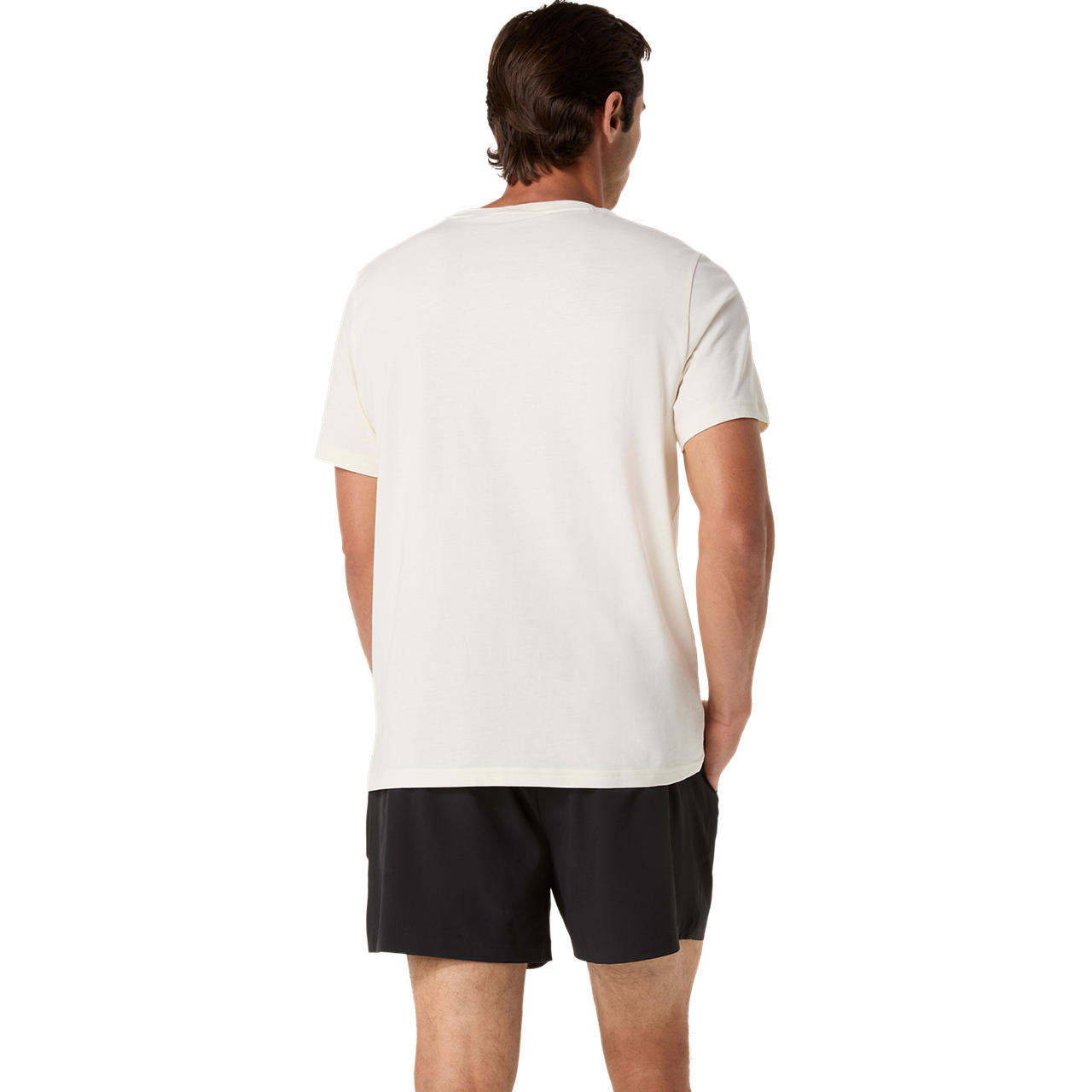 Imagen 2 del producto Polera ASICS Spiral Graphic Tee - Manga corta - Masculino - Beige