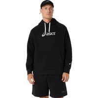 Polerón ASICS Logo Fleece Pullover Hoodie - Masculino - Negro