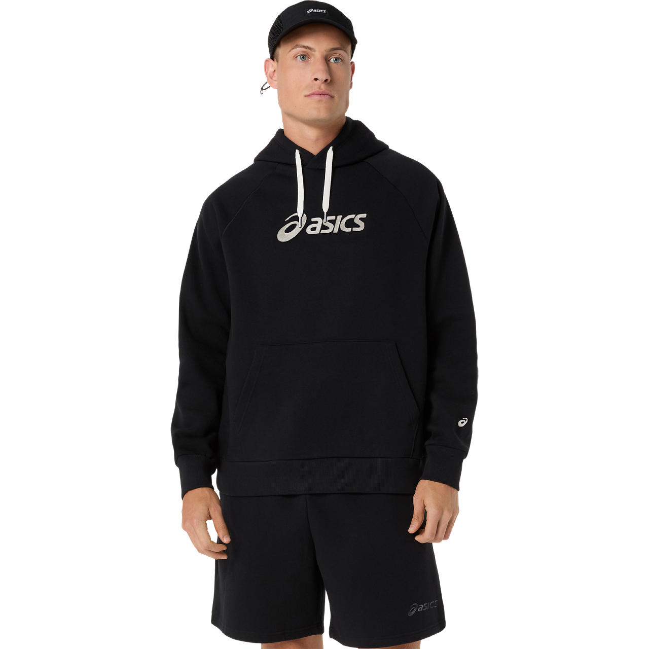 Imagen 1 del producto Polerón ASICS Logo Fleece Pullover Hoodie - Masculino - Negro