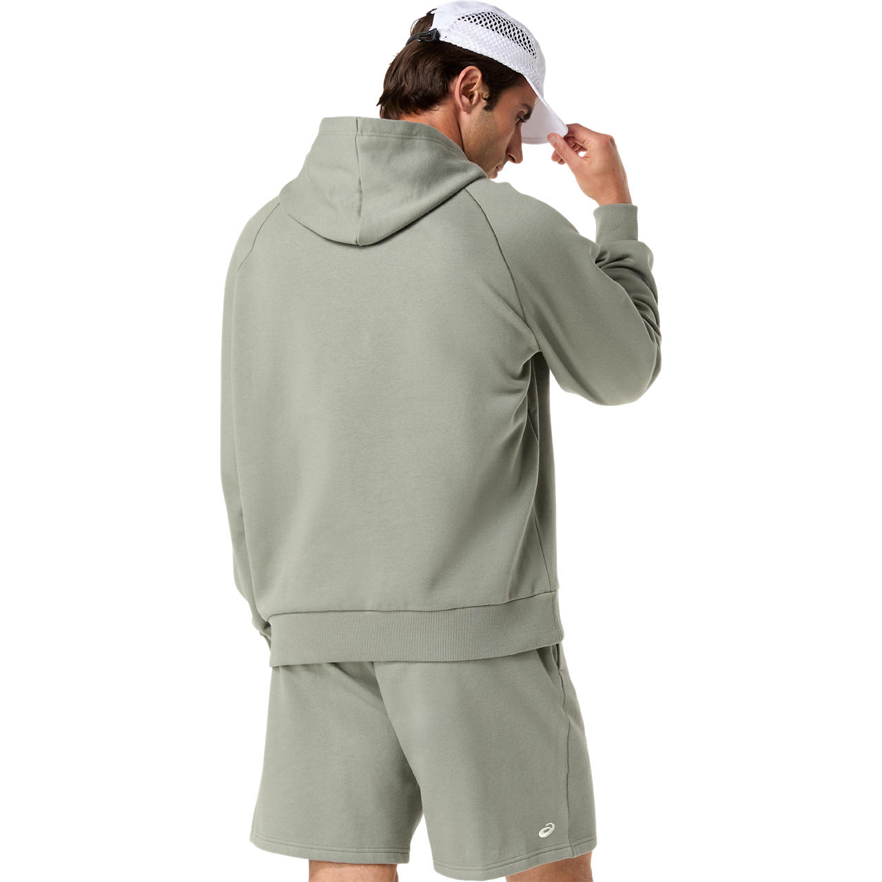 Imagen 2 del producto Polerón ASICS Logo Fleece Pullover Hoodie - Masculino - Verde