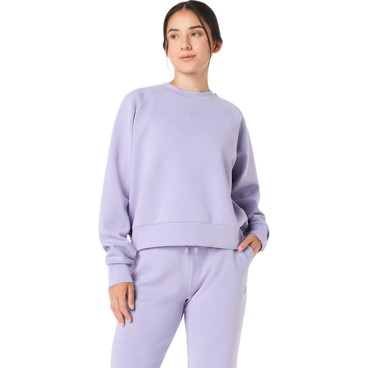 Imagen 1 del producto Polerón ASICS Nagino Refined Texture Sweat - Femenino - Lila