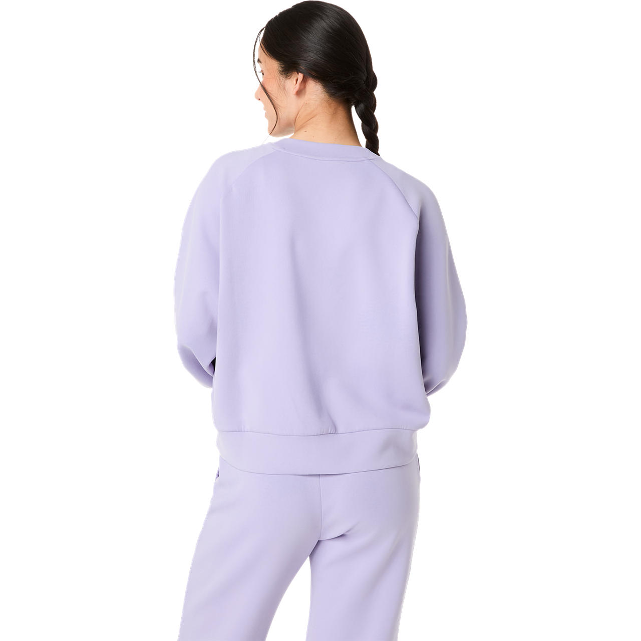 Imagen 2 del producto Polerón ASICS Nagino Refined Texture Sweat - Femenino - Lila