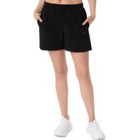Short ASICS Logo Fleece 5In Short - Femenino - Negro