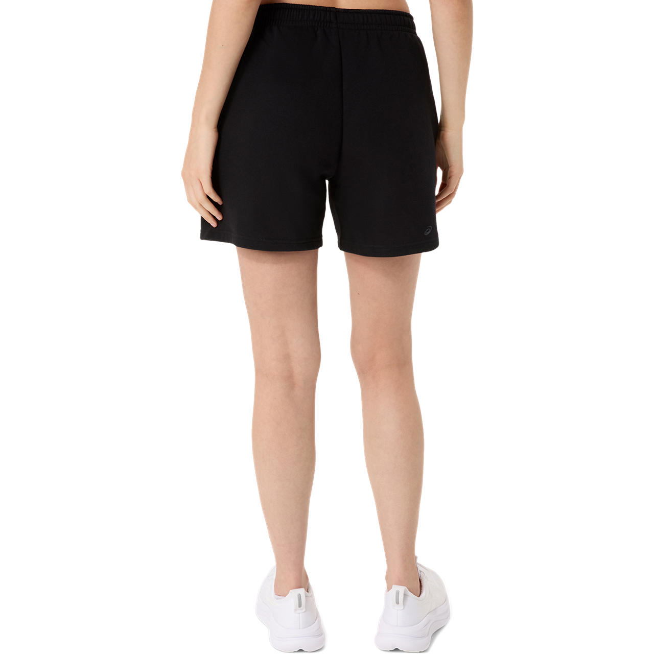Imagen 2 del producto Short ASICS Logo Fleece 5In Short - Femenino - Negro