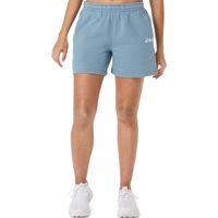 Short ASICS Logo Fleece 5In Short - Femenino - Celeste