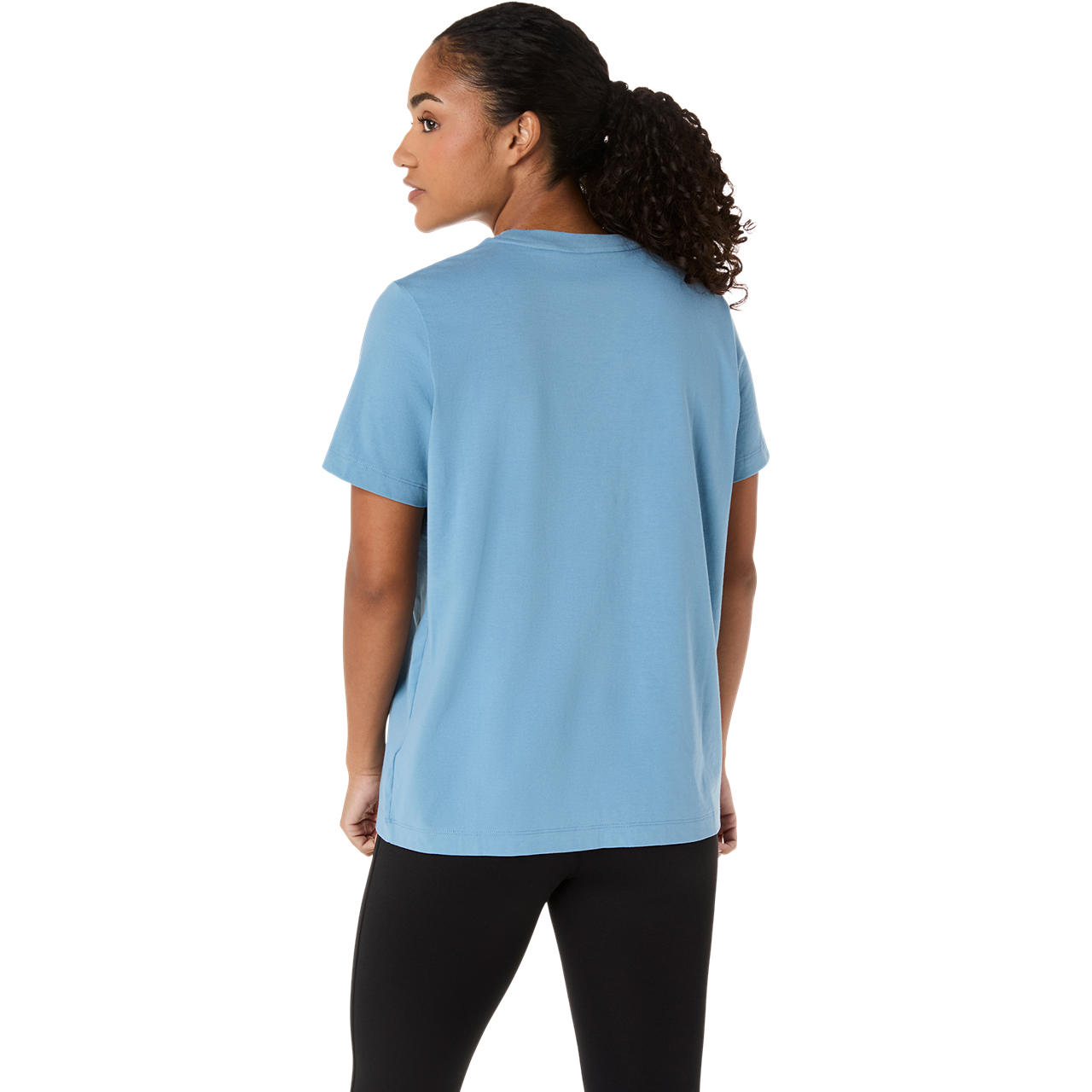 Imagen 2 del producto Polera ASICS Seasonal Graphic Tee - Manga corta - Femenino - Celeste