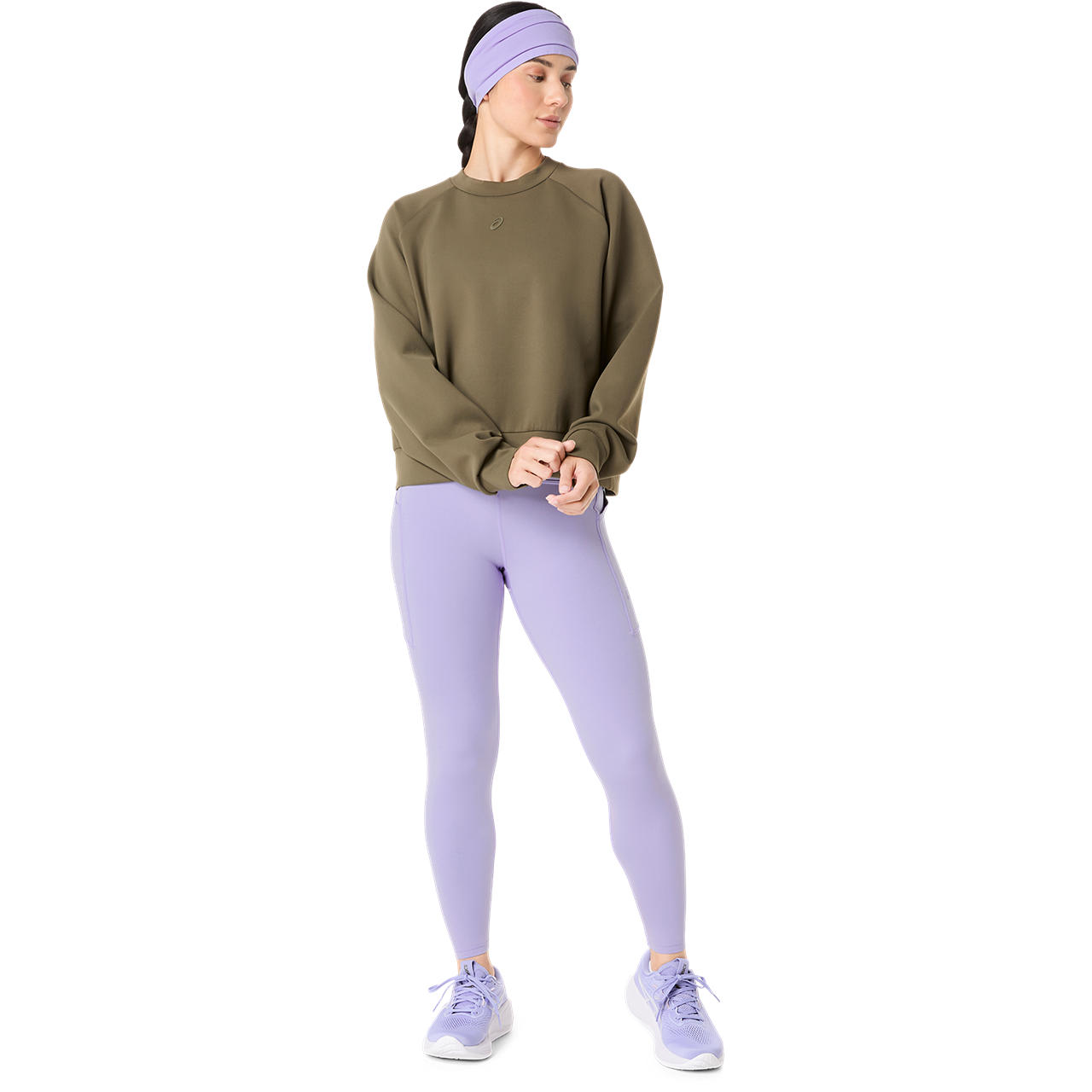 Calza ASICS Nagino Flex 7/8 Tight - Femenino - Lila