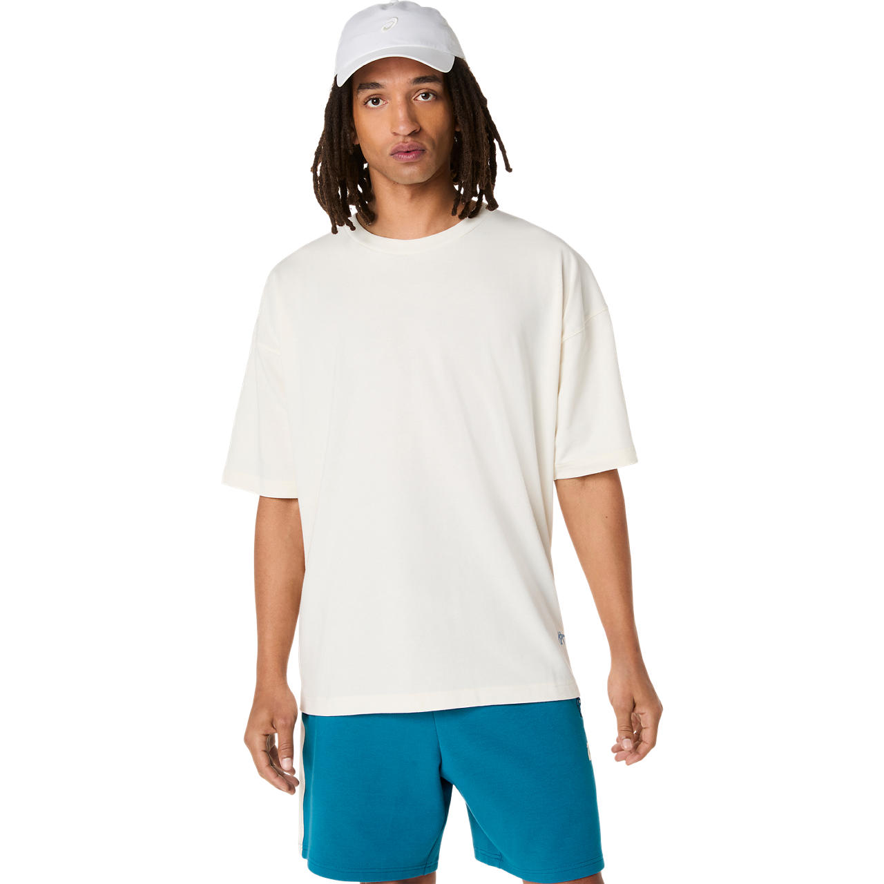 Polera ASICS Heritage Heavy Cotton Run City Tee - Manga corta - Unisex - Beige