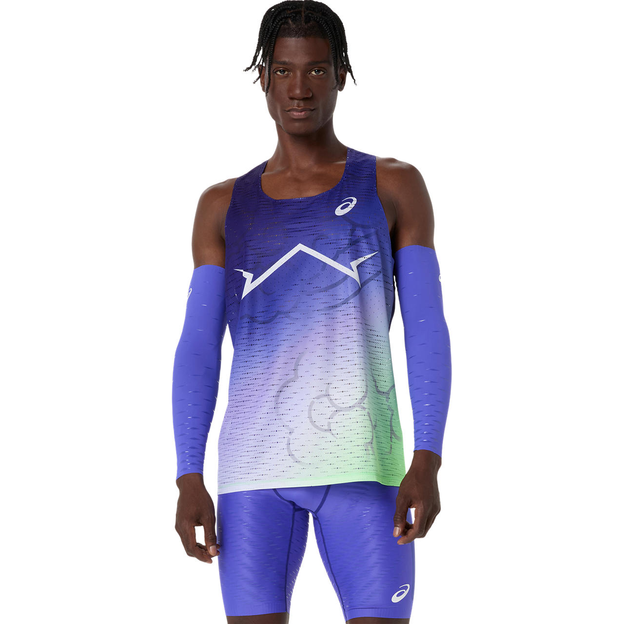 Polera ASICS Metaspeed Singlet - Sin mangas - Masculino - Multicolor