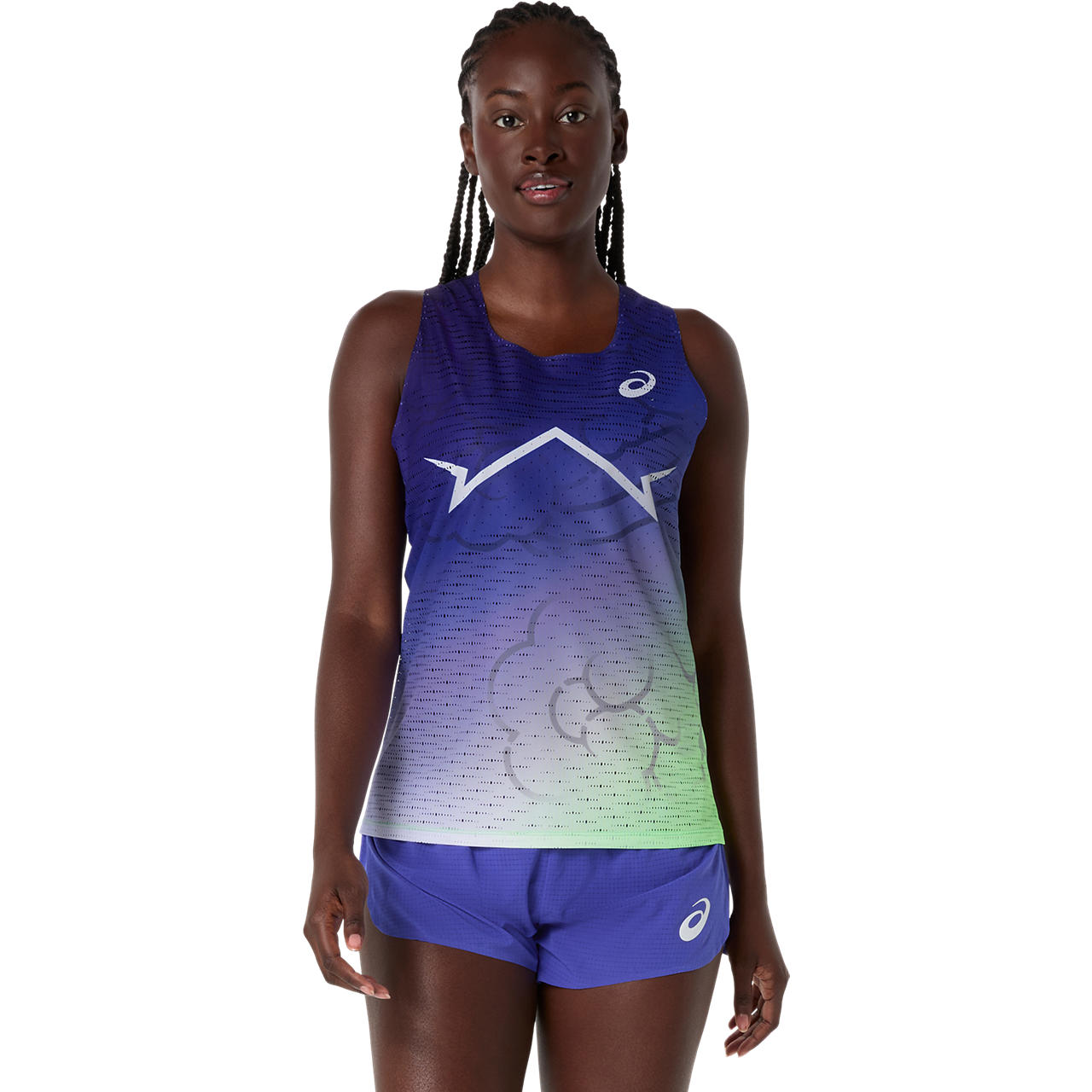 Polera ASICS Metaspeed Singlet - Sin mangas - Femenino - Multicolor