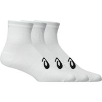 Calcetines ASICS 3 Pack Quarter Sock - Unisex - Blanco