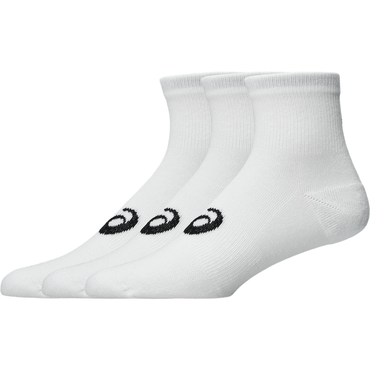 Imagen 2 del producto Calcetines ASICS 3 Pack Quarter Sock - Unisex - Blanco