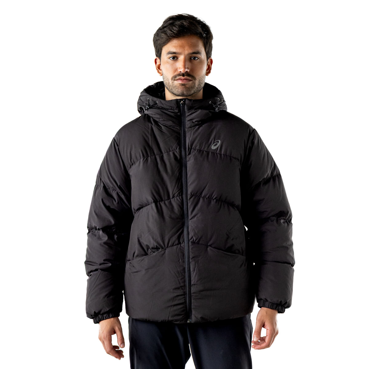 Chaqueta ASICS Heavy Down Jacket - Masculino - Negro