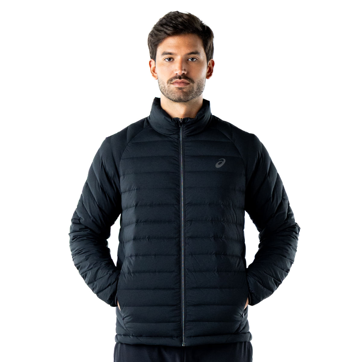 Chaqueta ASICS Lightweight Down Jacket - Masculino - Negro