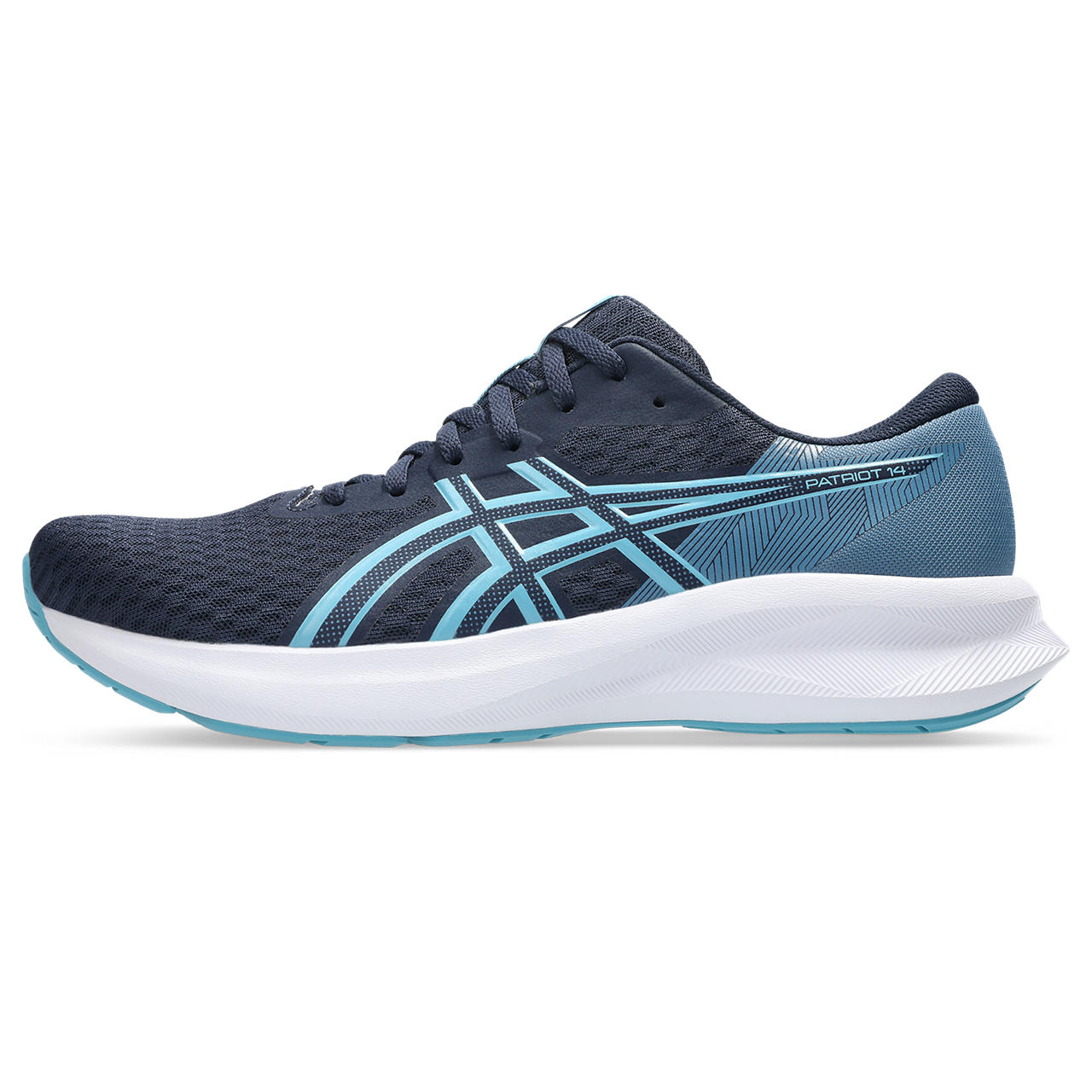 Zapatillas ASICS Patriot 14 - Masculino - Azul