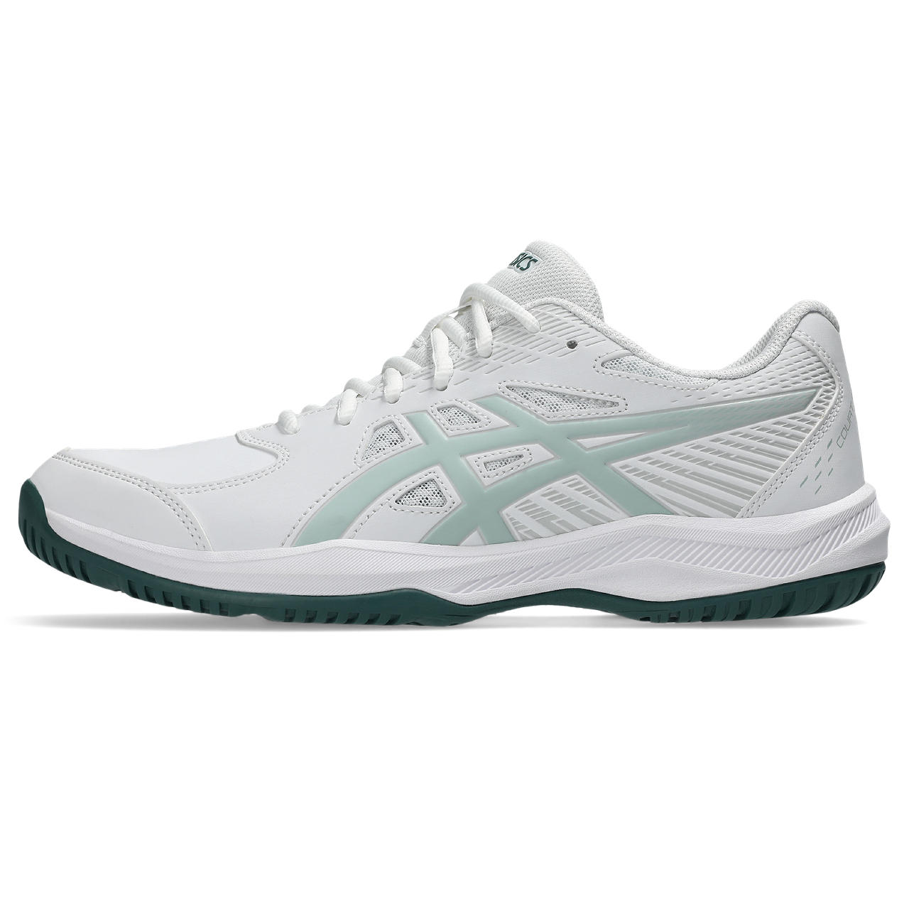 Zapatillas ASICS Court Slide 4 Masculino - Blanco