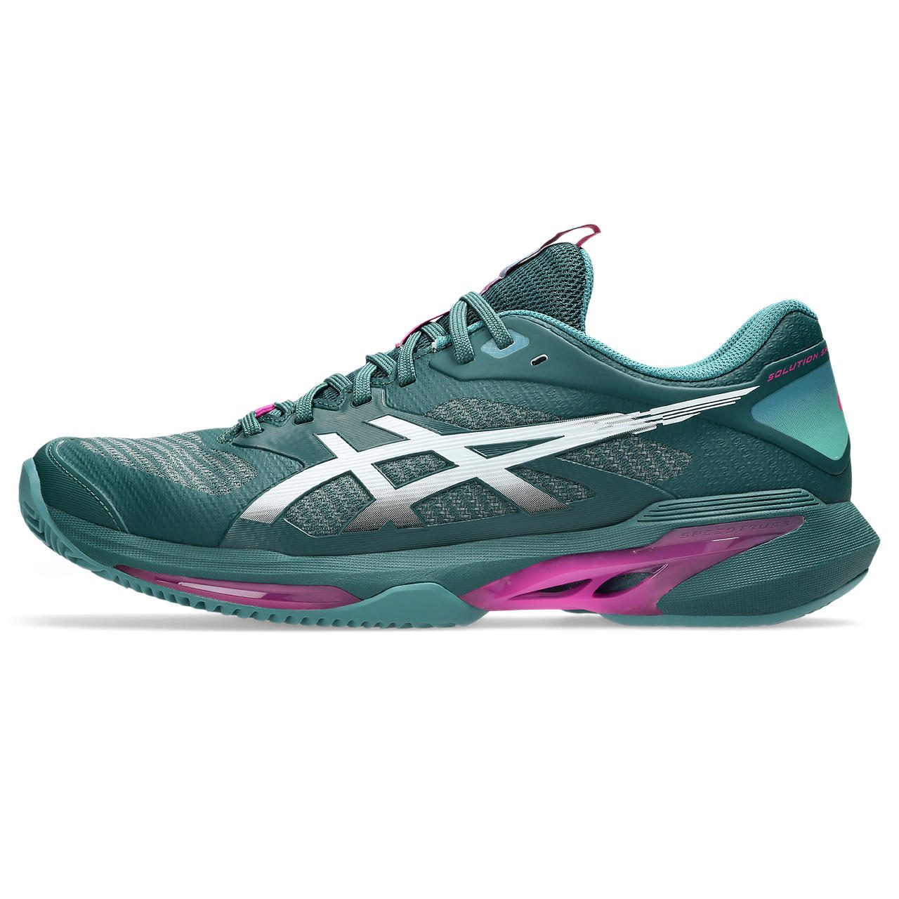 Zapatillas ASICS Solution Speed FF 4 Clay - Masculino - Verde