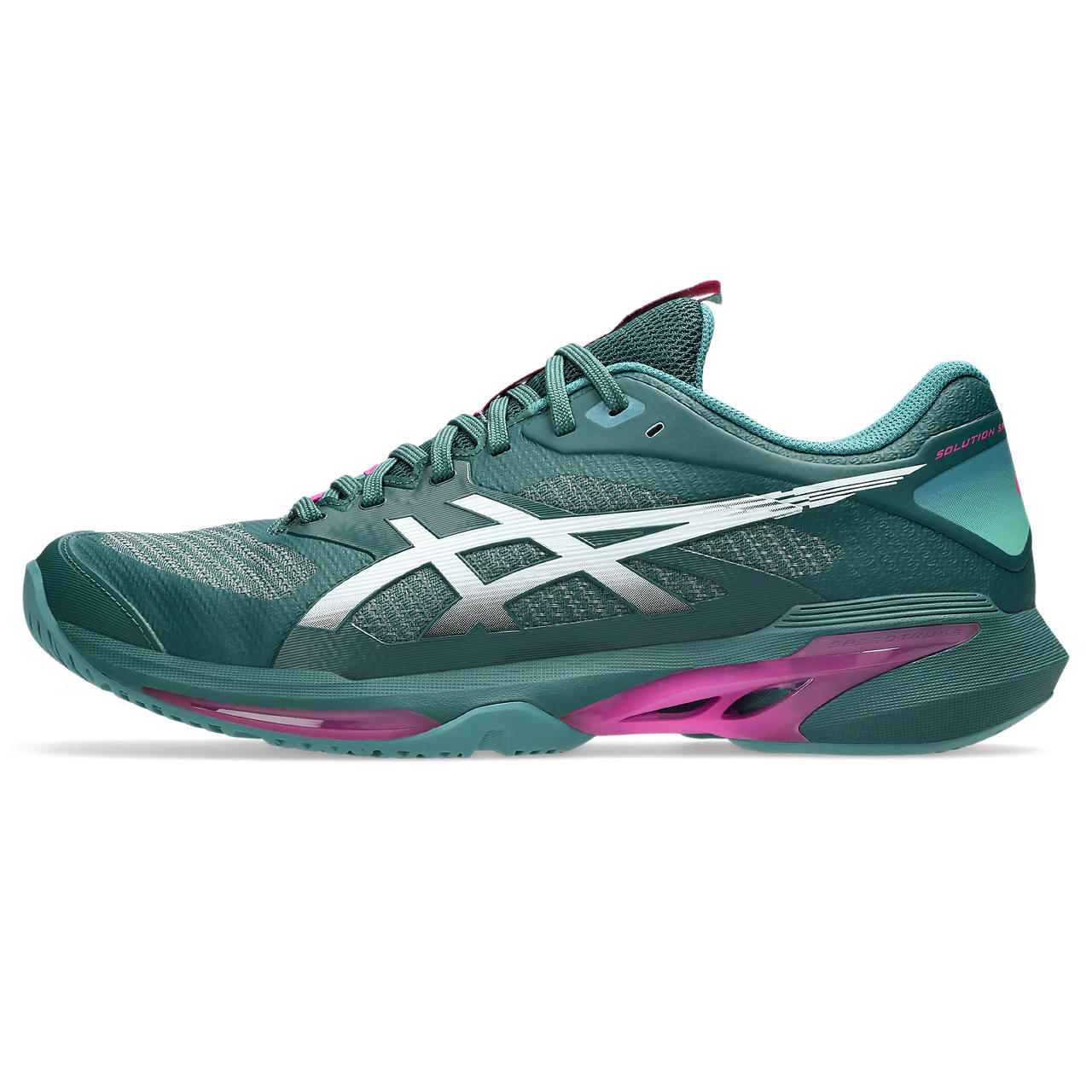 Zapatillas ASICS Solution Speed FF 4 - Masculino - Verde