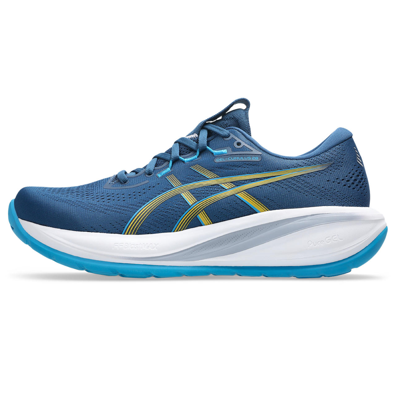 Zapatillas ASICS GEL-Cumulus 28 Masculino - Azul