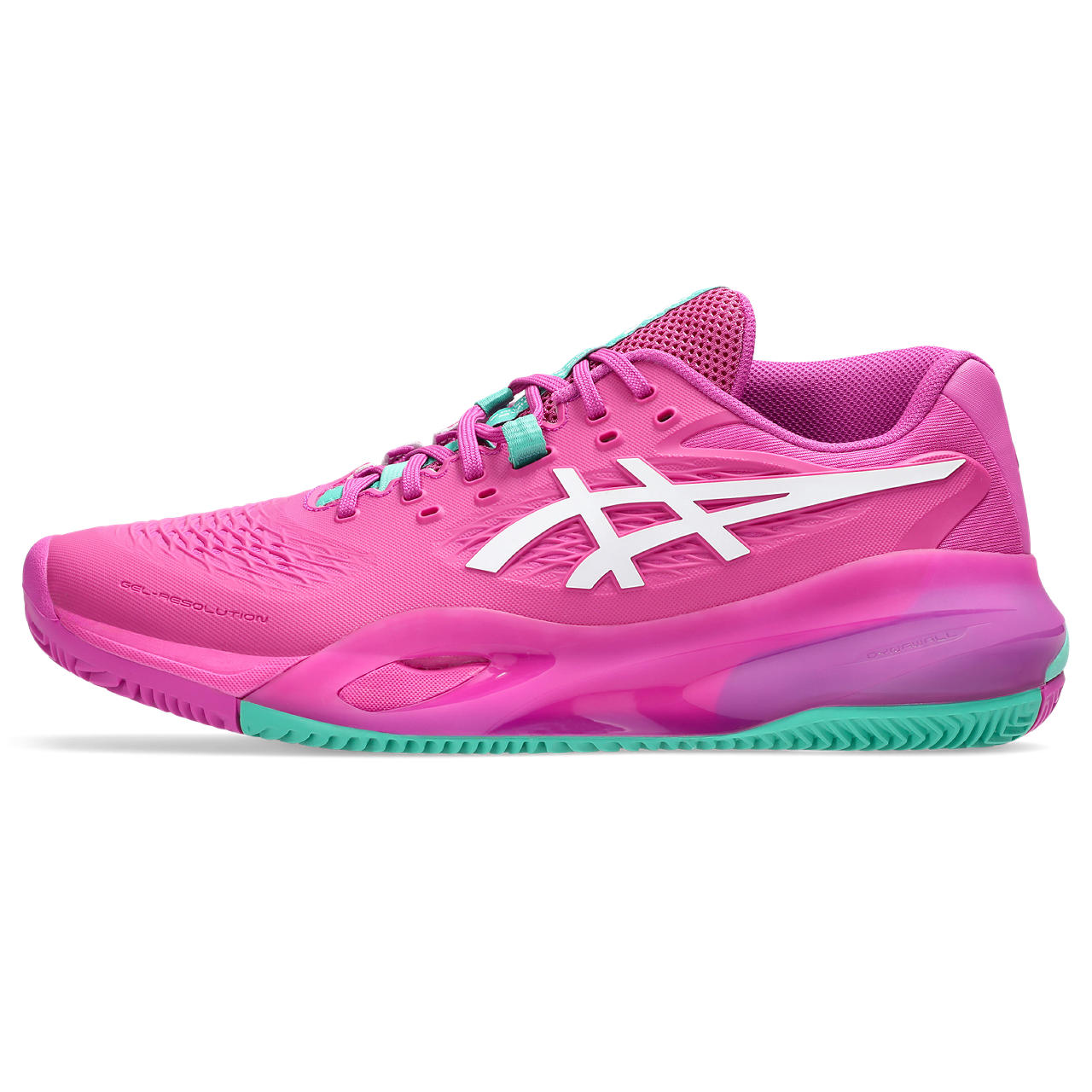 Zapatillas ASICS GEL-Resolution X Clay - Masculino - Rosado