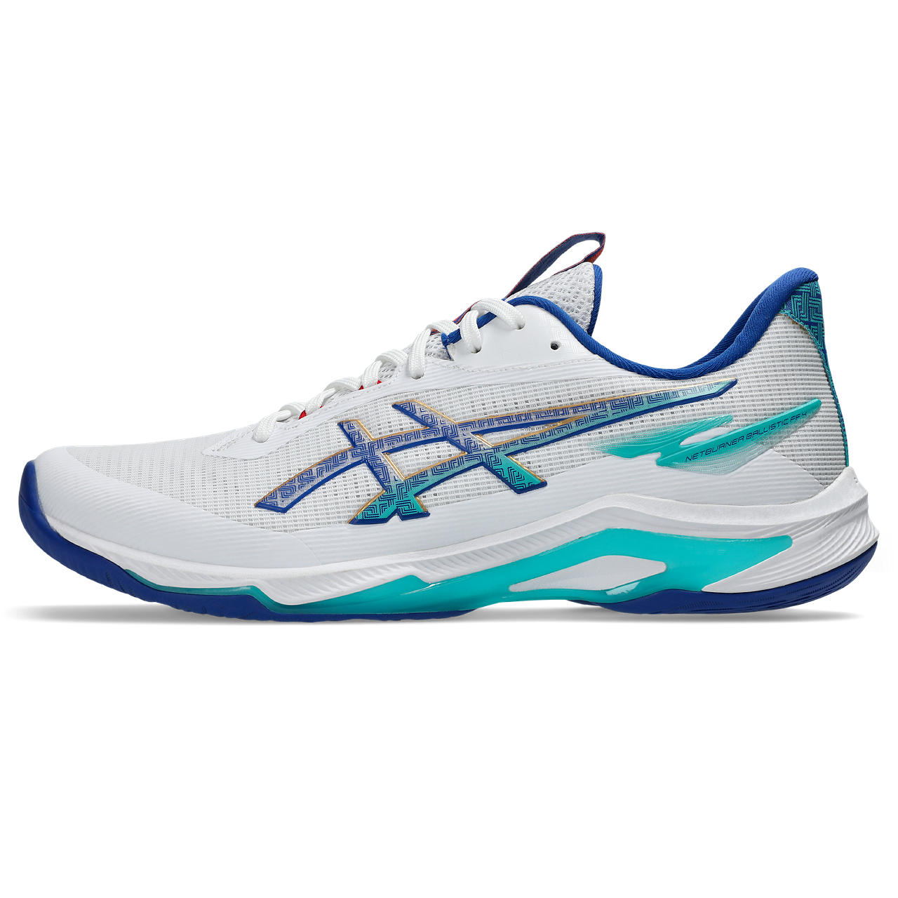 Zapatillas ASICS Netburner Ballistic FF 4 - Masculino - Blanco